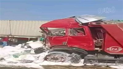 مصرع وإصابة 3 أشخاص في حادث تصادم مروع بالشرقية (صور)