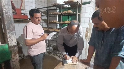 ضبط 10 مخالفات في حملة مكبرة على مخابز بني سويف