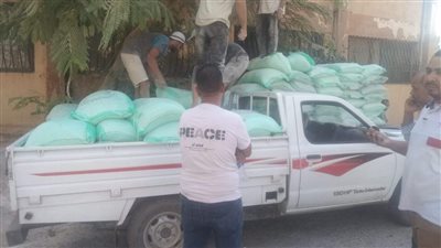 ضبط 12 طن دقيق مدعم خلال حملات تموينية خلال 24 ساعة