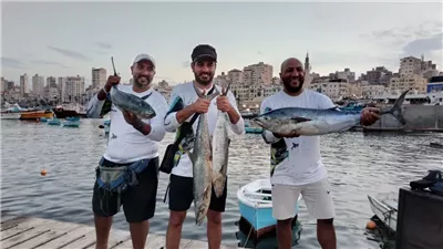 نتائج منافسات بطولة البحر المتوسط التاسعة لـ صيد الأسماك فى الإسكندرية 