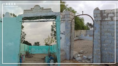 حتى الأموات لم يسلموا، لصوص يسرقون الأبواب الحديدية وحنفيات المياه بمدافن إسنا بالأقصر (صور)