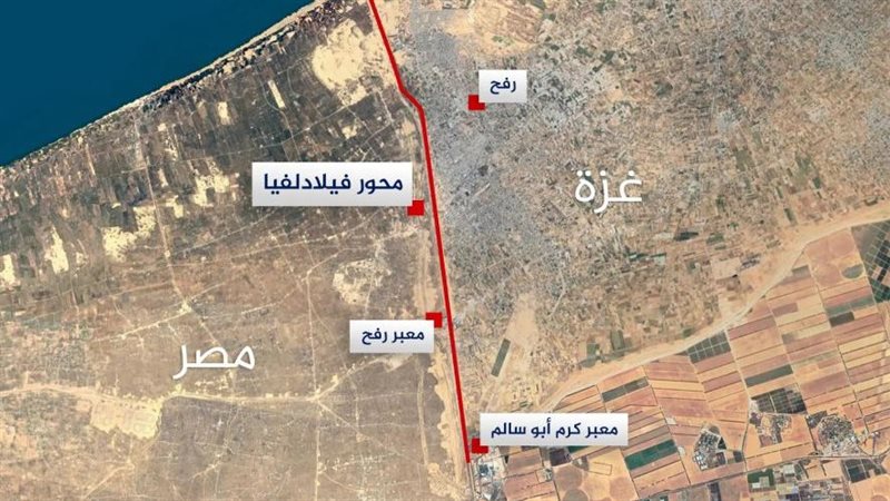 محور فيلادلفيا، فيتو