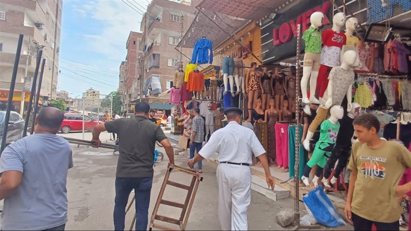 رفع 121 حالة إشغال
