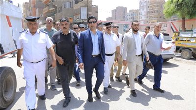 نائب محافظ سوهاج يقود حملة مكبرة لإزالة الإشغالات بمدينة جرجا