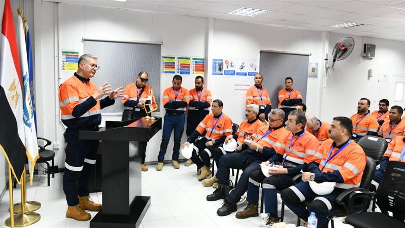 بدوي خلال زيارته