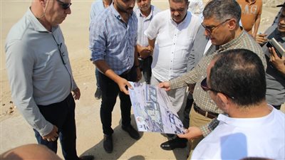محافظ الجيزة يعاين موقع إنشاء مصنع تحويل المخلفات إلى طاقة كهربائية بأبو رواش
