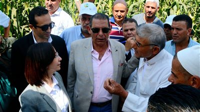 جاكلين عازر: البحيرة أكبر المحافظات الزراعية وهي سلة الغذاء الأولى في مصر 