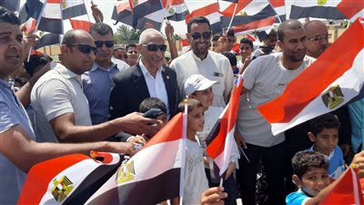 محافظ شمال سيناء يزور مدينة بئر العبد (صور)