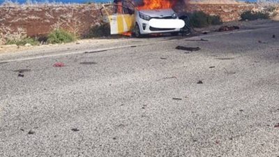 مسيرة إسرائيلية تستهدف سيارة جنوب لبنان