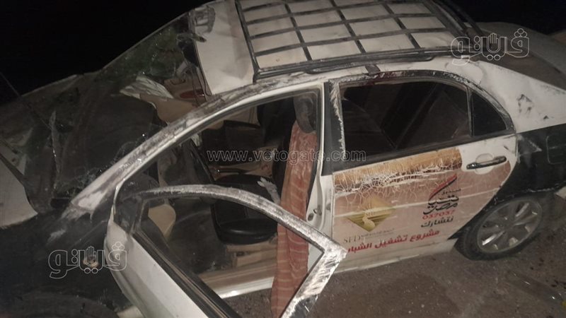  حادث تصادم بصحراوي