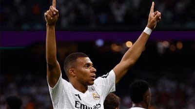 مبابي يقتحم صراع هدافي الدوري الاسباني بعد الجولة الرابعة