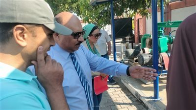رئيس مياه القناة يتفقد أعمال الإحلال والتجديد بمحطات الإسماعيلية (صور) 