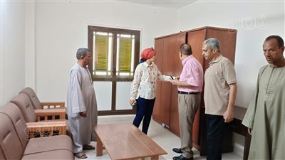 رئيس جامعة الأقصر تتفقد مباني المدينة الجامعية استعدادا للعام الجديد (صور)