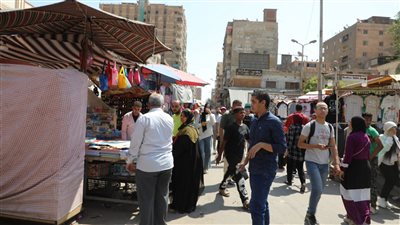 محافظ القاهرة يتفقد ميدان المحطة بحلوان