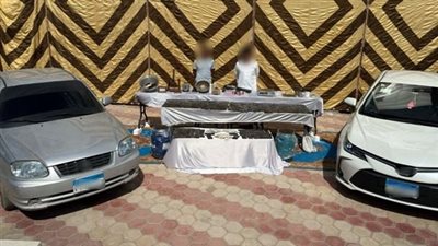 ضبط مصنع لإنتاج مخدر الحشيش داخل مزرعة بالإسماعيلية