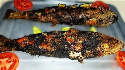 طريقة عمل السمك البوري المشوي، في خطوات بسيطة