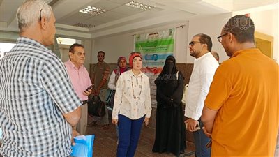 رئيس جامعة الأقصر تتفقد استعدادات كلية التربية للعام الدراسي الجديد (صور)