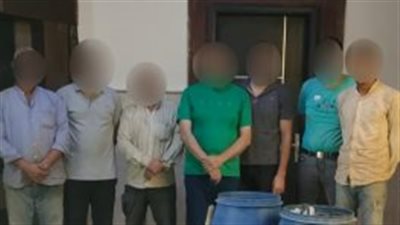 ضبط 7 أشخاص للتنقيب غير المشروع عن الآثار بالدرب الأحمر