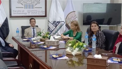 أثار عين شمس تستقبل مدير المكتب الإقليمي لليونسكو