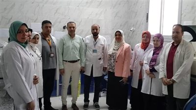 وكيل الصحة بالبحيرة يتفقد سير العمل في مستشفى رشيد (صور)