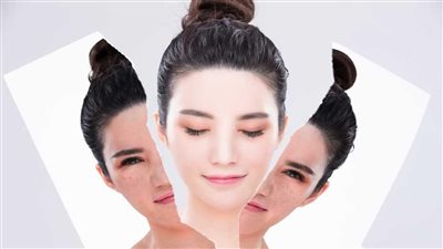 قناع طبيعي بمكونين اثنين لبشرة بيضاء كالثلج