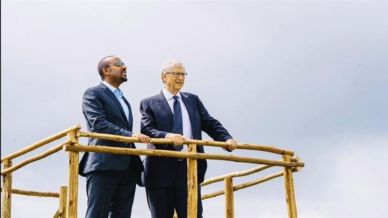 زيارة بيل جيتس لإثيوبيا
