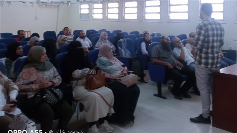 جانب من تدريب أطباء