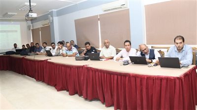 مياه الفيوم تعقد اجتماعا لمتابعة توسعات مشروعات الصرف الصحي