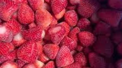 مصر تحتل المرتبة الأولى عالميا فى تصدير الفراولة المجمدة