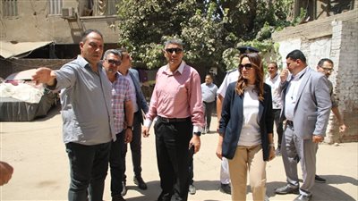 محافظ الجيزة: رصف الشوارع الداخلية بالعجوزة والعمرانية بالانترلوك 