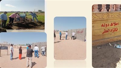 استرداد 8 حالات تعد على أرض فضاء بمحافظة الشرقية 