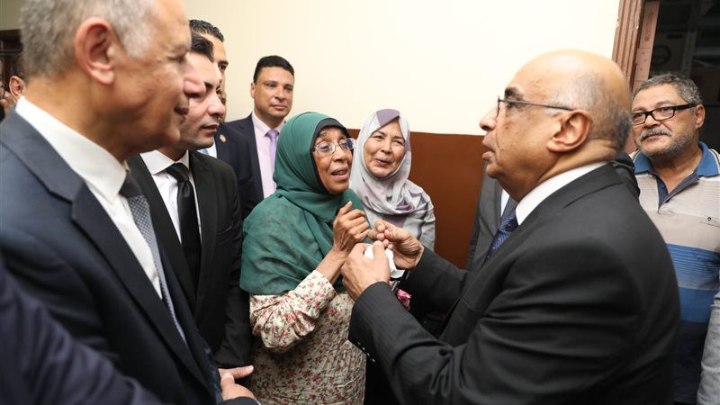 وزير العدل خلال افتتاح