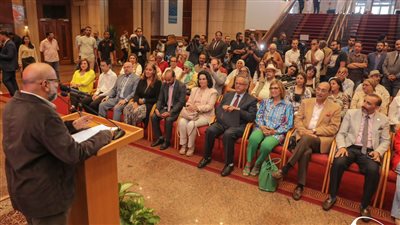 افتتاح بينالي مكتبة الإسكندرية الحادي عشر لكتاب الفنان