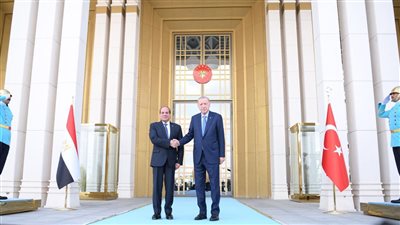 8 صور ترصد تفاصيل زيارة الرئيس السيسي لتركيا