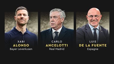 بقيادة أنشيلوتي وجوارديولا، المرشحون لأفضل مدير فني في العالم 