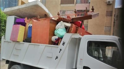 بدء إخلاء العقارات الملاصقة للمنزل المنهار في الإسماعيلية (صور)