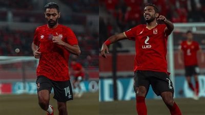 مقلب حسين الشحات في كهربا خلال مران الأهلي (فيديو)