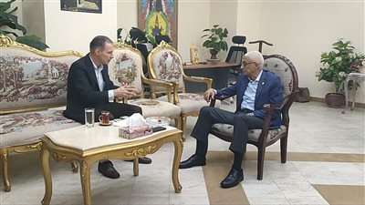 محافظ شمال سيناء يستقبل مدير مكتب برنامج الأغذية العالمي في مصر