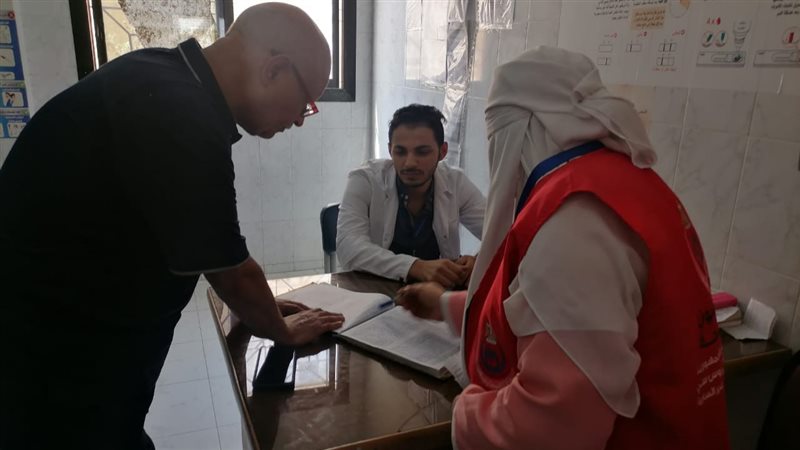 جولة وكيل وزارة الصحة