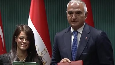 المشاط توقع مذكرة تفاهم مع الجانب التركى فى مجال تبادل الخبرات