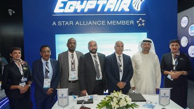 مصر للطيران للخدمات الأرضية توقع بروتوكول تعاون مع وكالة ONE PORT