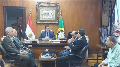 نائب محافظ الدقهلية يناقش خطة إنشاء محطة معالجة صرف بالمنطقة الصناعية 