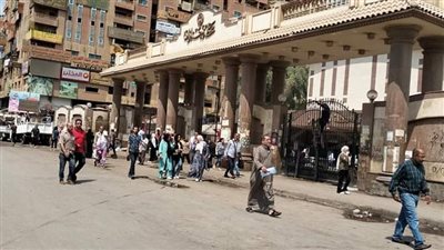 حملة مكبرة لرفع الإشغالات بحلوان (صور)