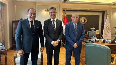  رئيس غرفة الجيزة يلتقي وزير التموين لاستعراض مطالب التجار 