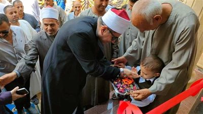 افتتاح مسجدين جديدين بالقليوبية احتفالا بالعيد القومى