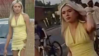 من هي صاحبة الفستان الأصفر التي تبحث عنها الشرطة البريطانية 