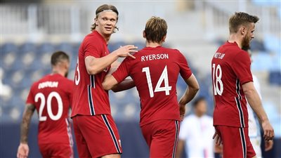 دوري الأمم الأوروبية، النرويج تتعادل مع النمسا 1-1 في الشوط الأول