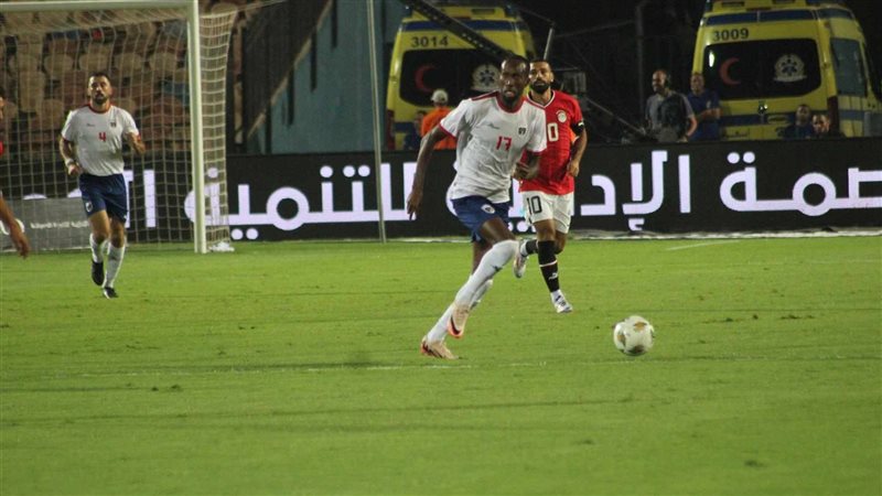 مباراة مصر والرأس