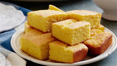 طريقة عمل البسيسة بالدقيق الذرة، تحلية على أد الإيد