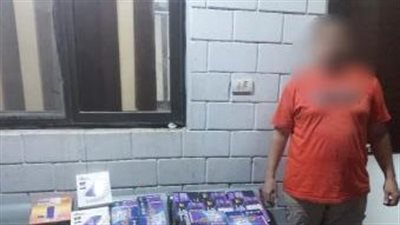 ضبط مالكي محلين لبيع أجهزة فك شفرات القنوات الفضائية في البحيرة 